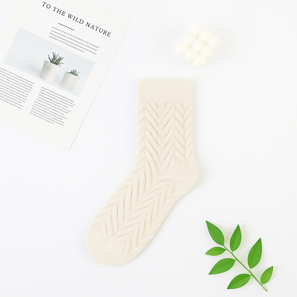 The Meadow Weave Sock by Glarly