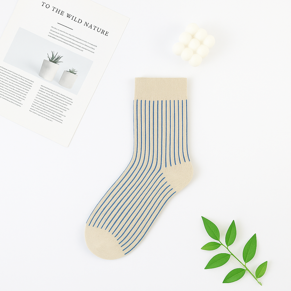 The River Stripe Sock by Glarly
