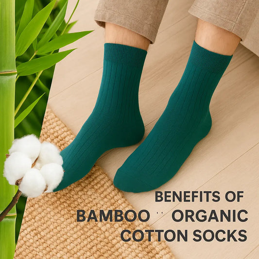 Why Bamboo & Organic Cotton Socks Are the Upgrade Your Feet (and the Planet) Deserve Glarly